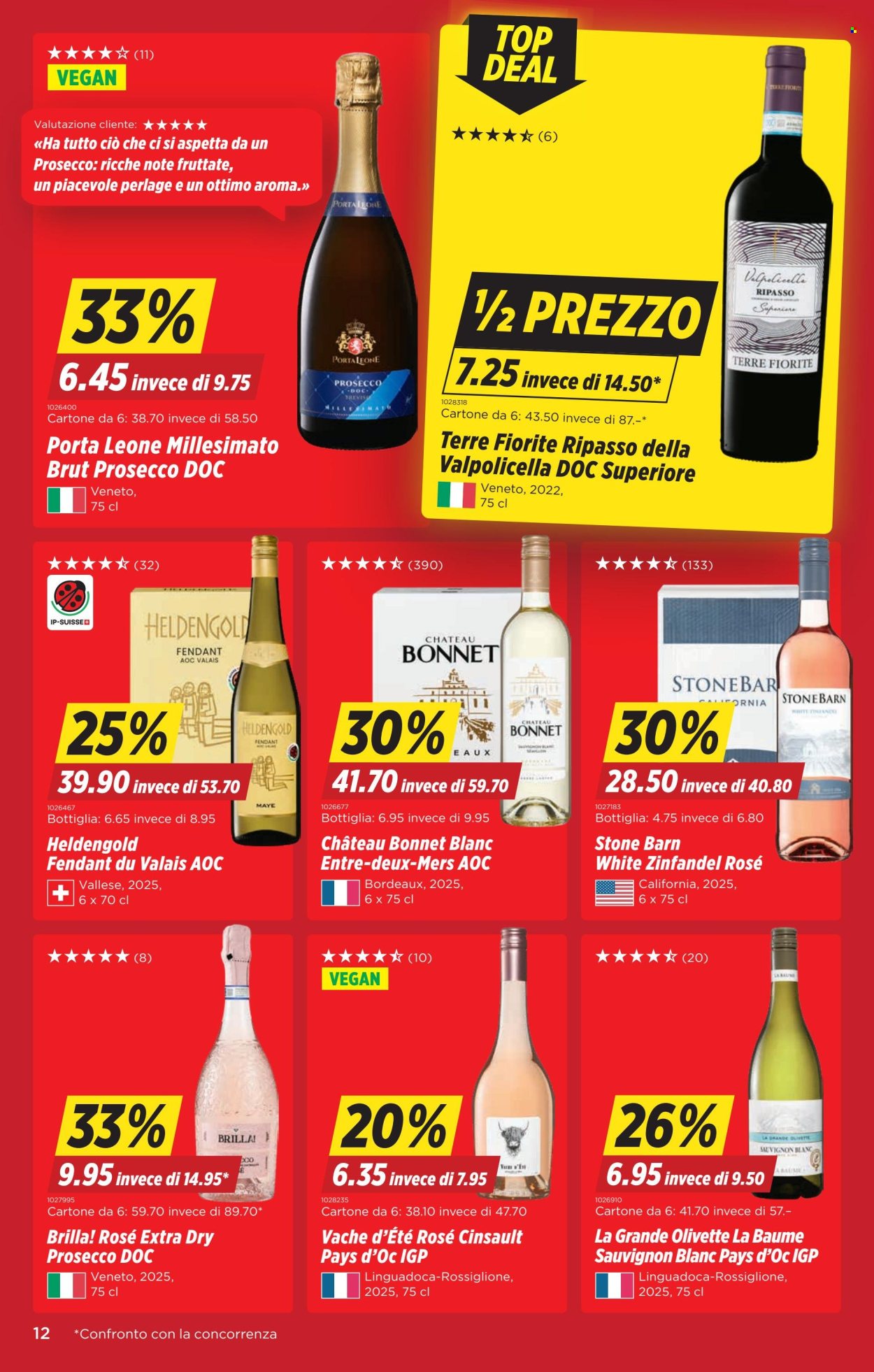 Volantino Denner - 27.8.2026 - 2.9.2026. Pagina 12. Pagina 12