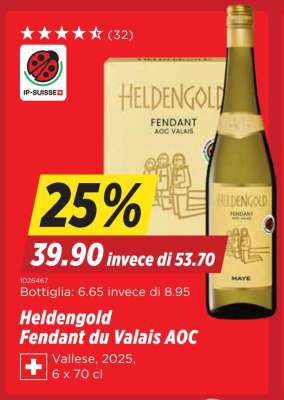 Heldengold Fendant du Valais AOC