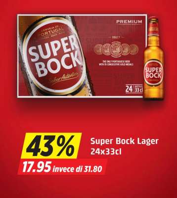 Super Bock Lager 24x33cl