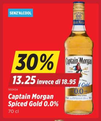 Captain Morgan Spiced Gold 0.0%