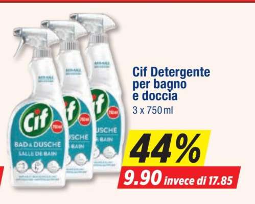 Cif Detergente per bagno e doccia