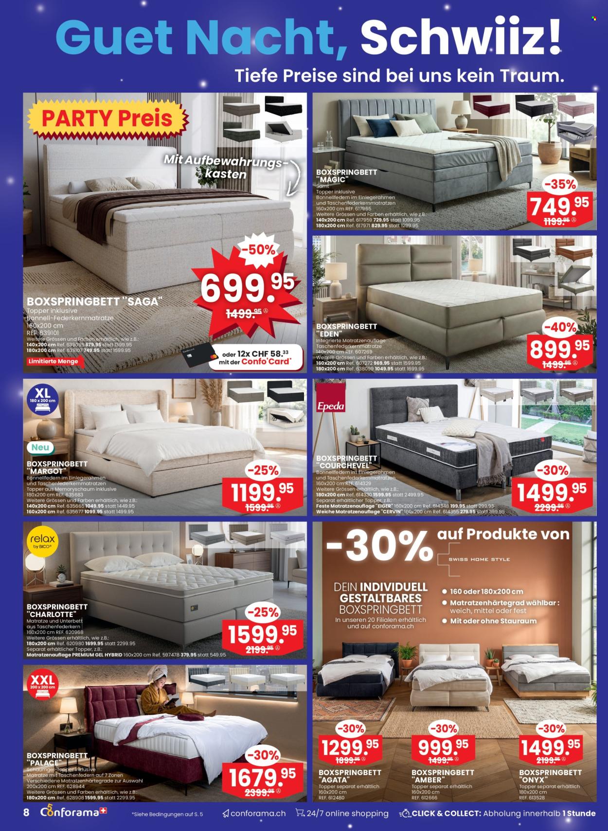 Volantino Conforama - 26.8.2026 - 8.9.2026. Pagina 8. Pagina 8