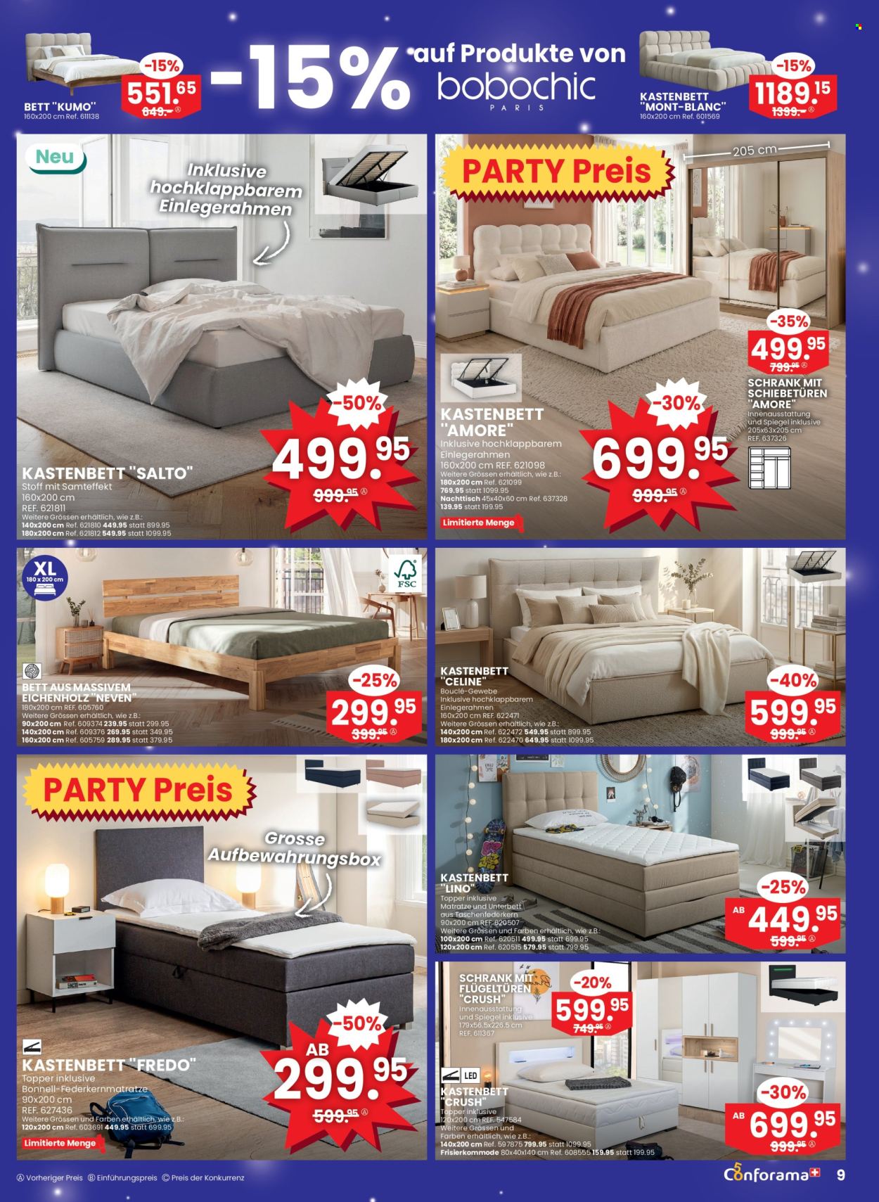 Volantino Conforama - 26.8.2026 - 8.9.2026. Pagina 9. Pagina 9