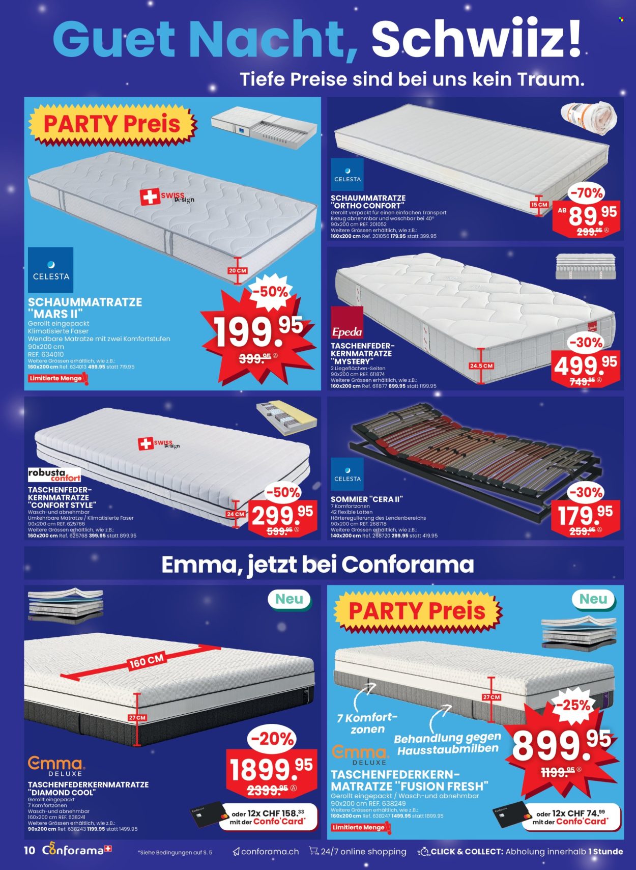 Volantino Conforama - 26.8.2026 - 8.9.2026. Pagina 10. Pagina 10
