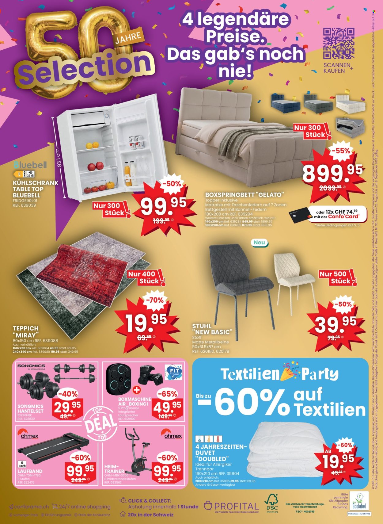 Volantino Conforama - 26.8.2026 - 8.9.2026. Pagina 24. Pagina 24