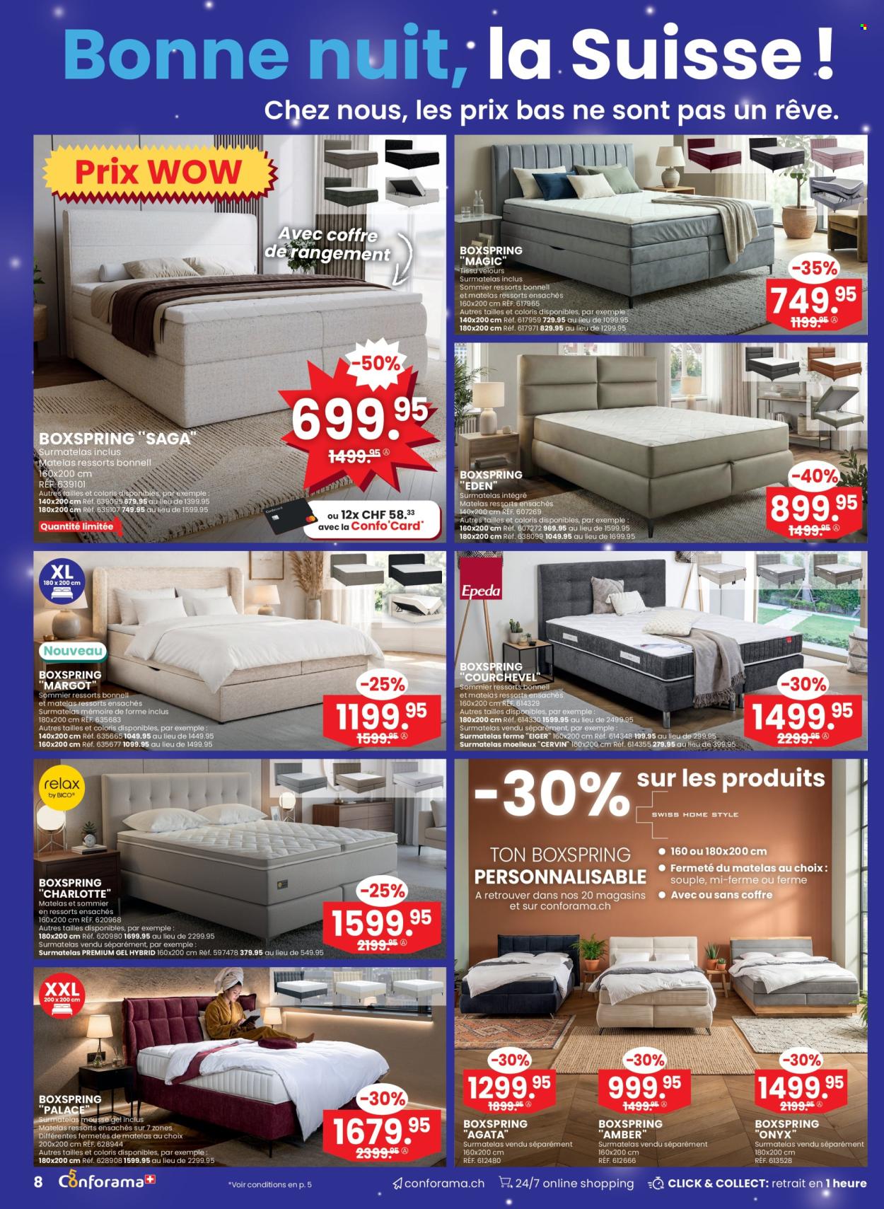 Volantino Conforama - 26.8.2026 - 8.9.2026. Pagina 8. Pagina 8