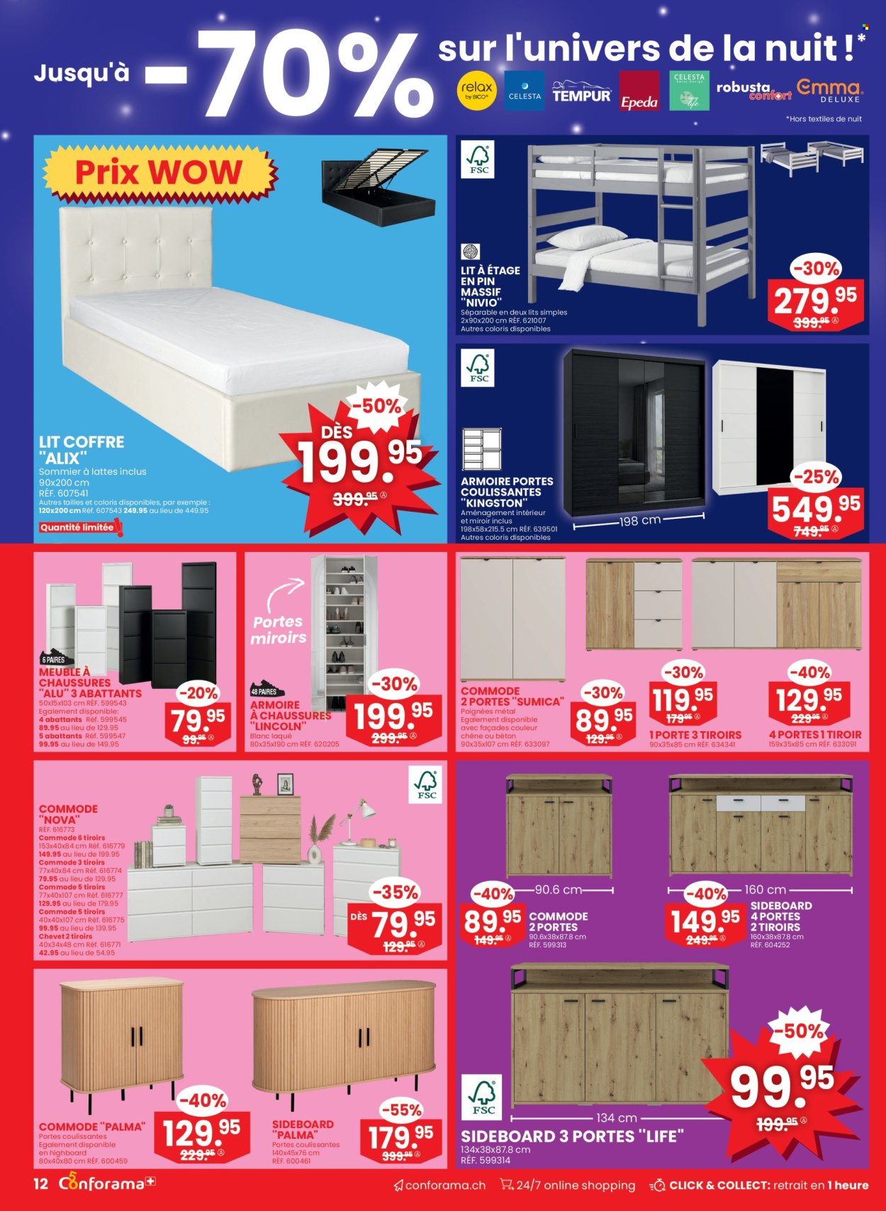 Volantino Conforama - 26.8.2026 - 8.9.2026. Pagina 12. Pagina 12