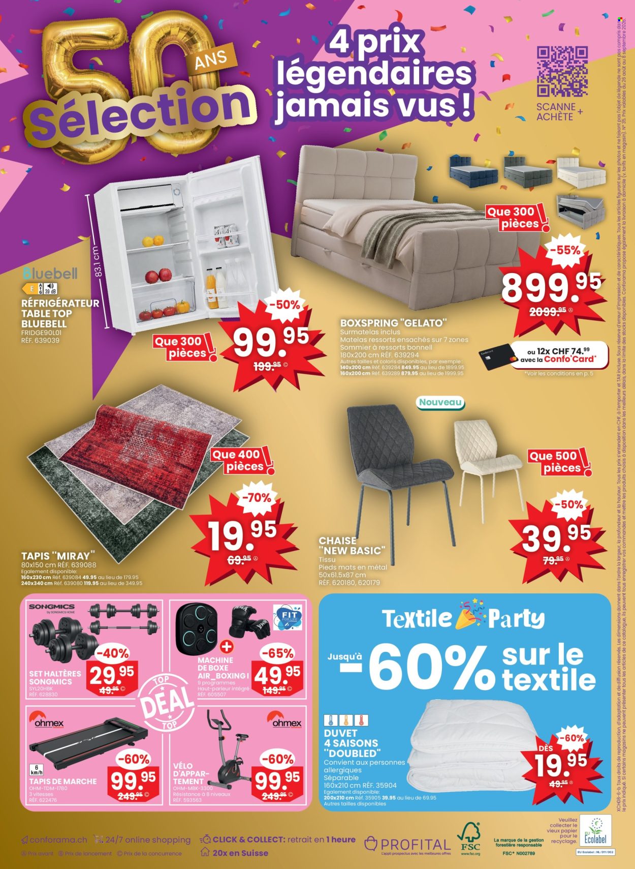Volantino Conforama - 26.8.2026 - 8.9.2026. Pagina 24. Pagina 24
