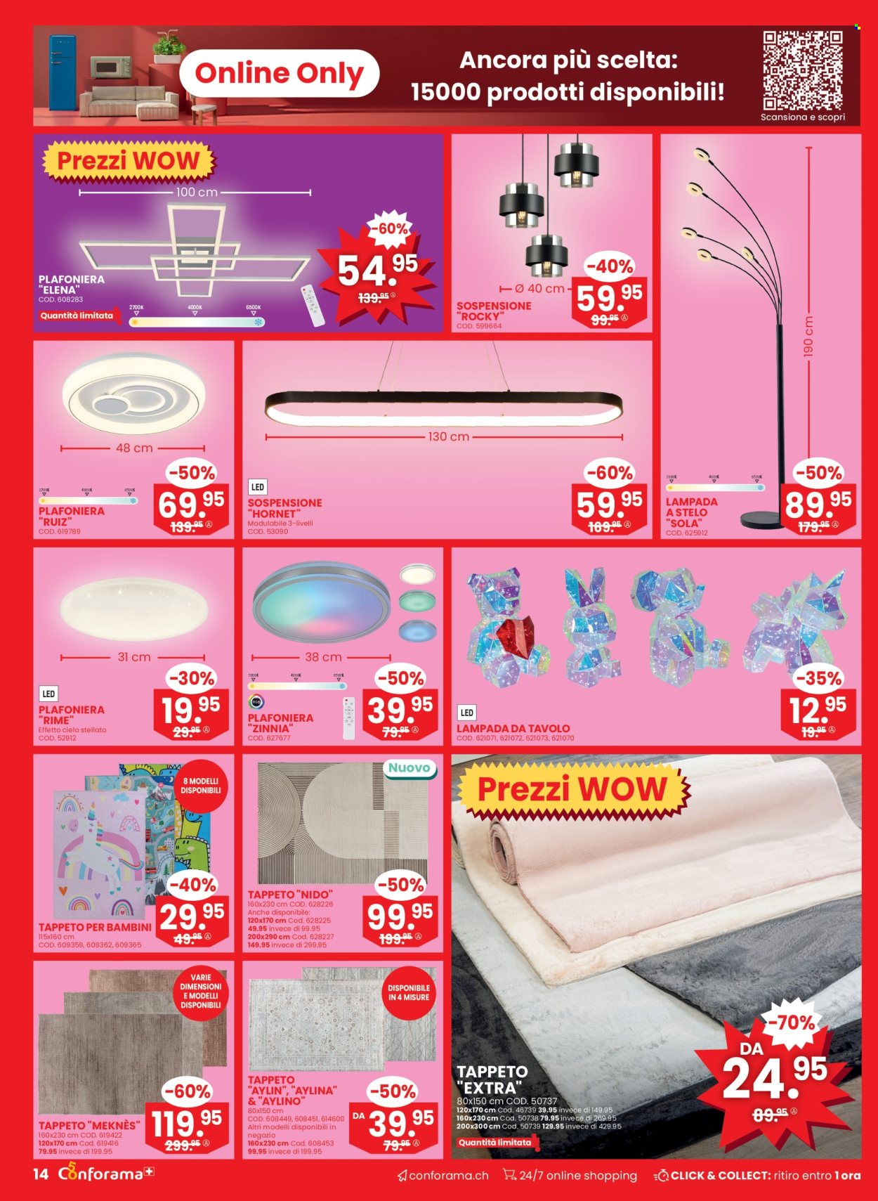 Volantino Conforama - 26.8.2026 - 8.9.2026. Pagina 14. Pagina 14