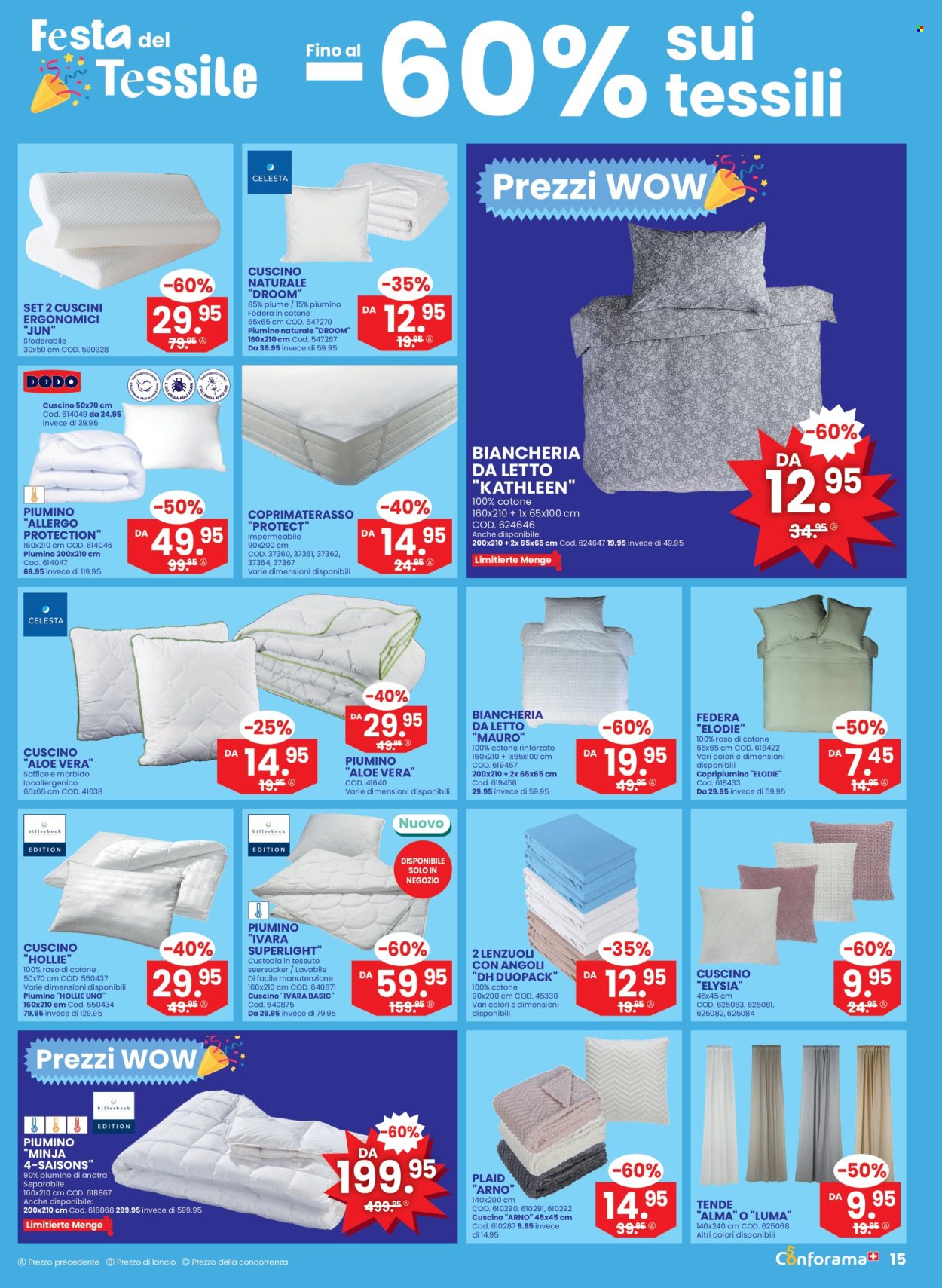 Volantino Conforama - 26.8.2026 - 8.9.2026. Pagina 15. Pagina 15