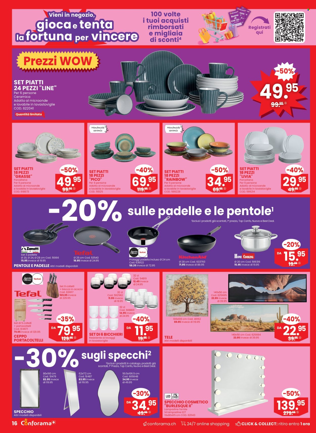Volantino Conforama - 26.8.2026 - 8.9.2026. Pagina 16. Pagina 16