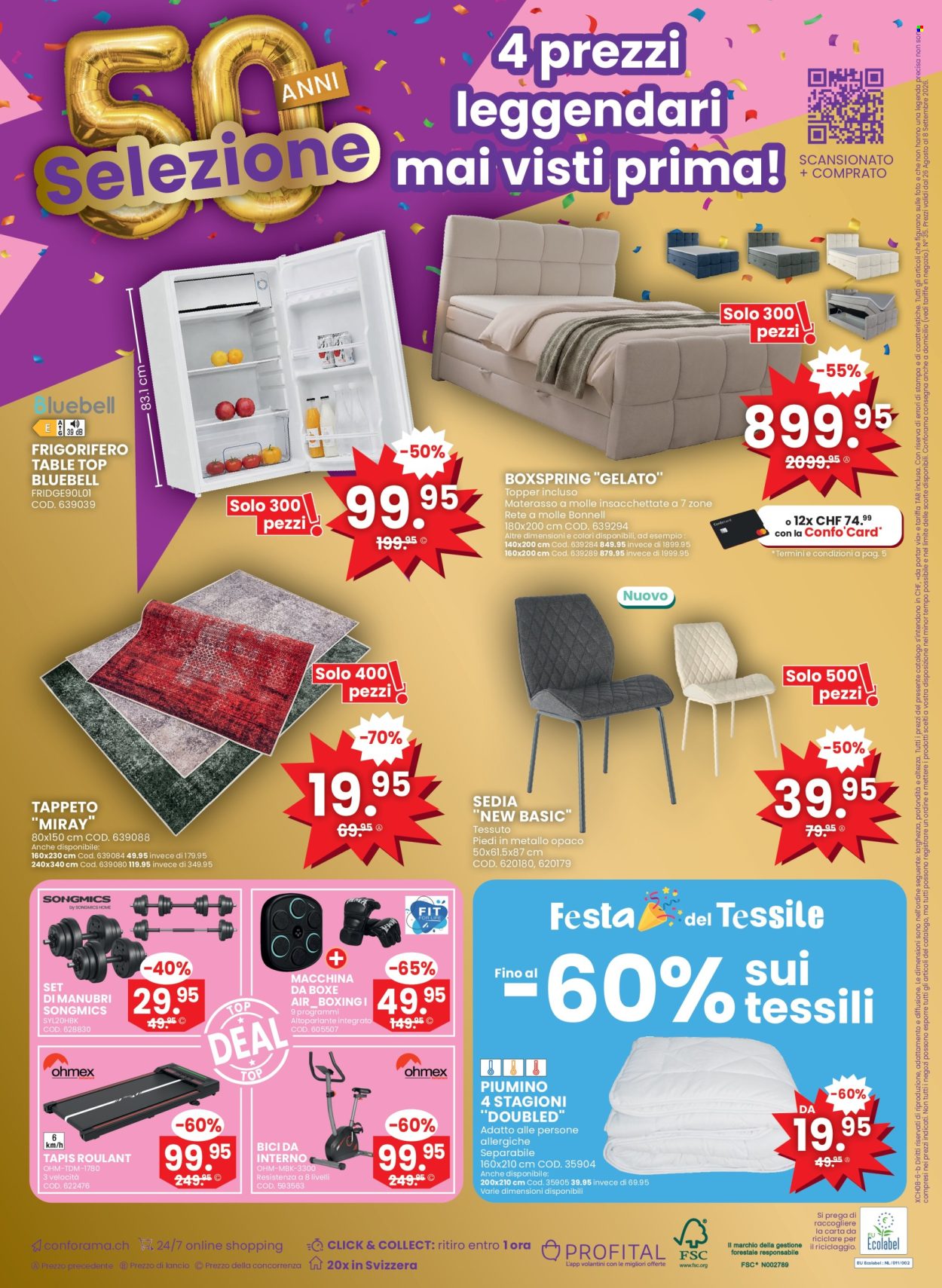Volantino Conforama - 26.8.2026 - 8.9.2026. Pagina 24. Pagina 24