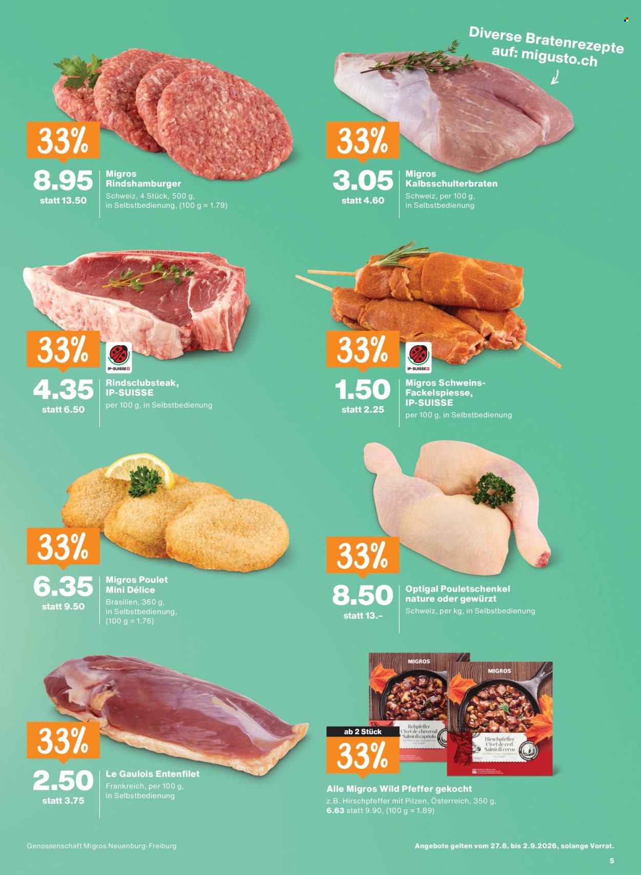 Volantino Migros - 27.8.2026 - 2.9.2026. Pagina 5. Pagina 5