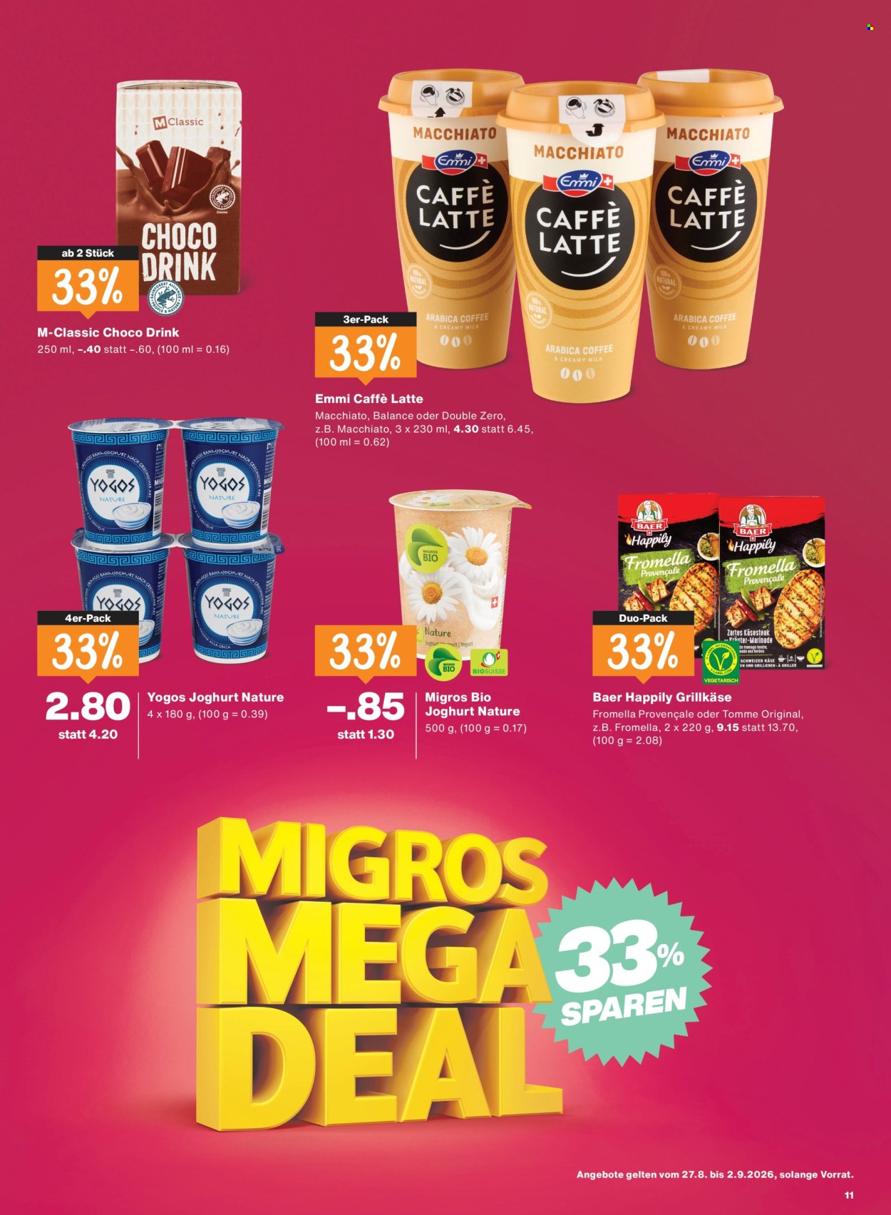 Volantino Migros - 27.8.2026 - 2.9.2026. Pagina 11. Pagina 11