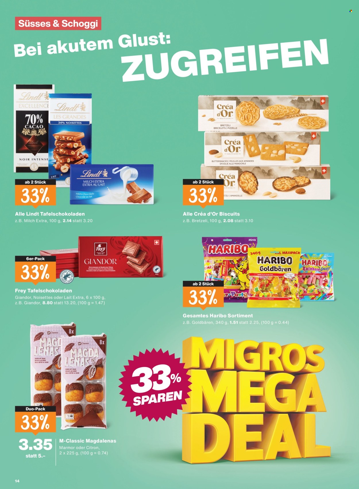 Volantino Migros - 27.8.2026 - 2.9.2026. Pagina 14. Pagina 14