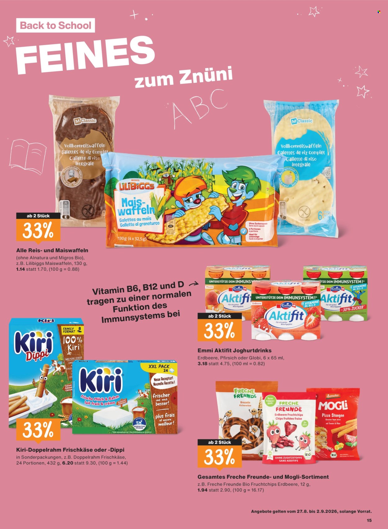 Volantino Migros - 27.8.2026 - 2.9.2026. Pagina 15. Pagina 15