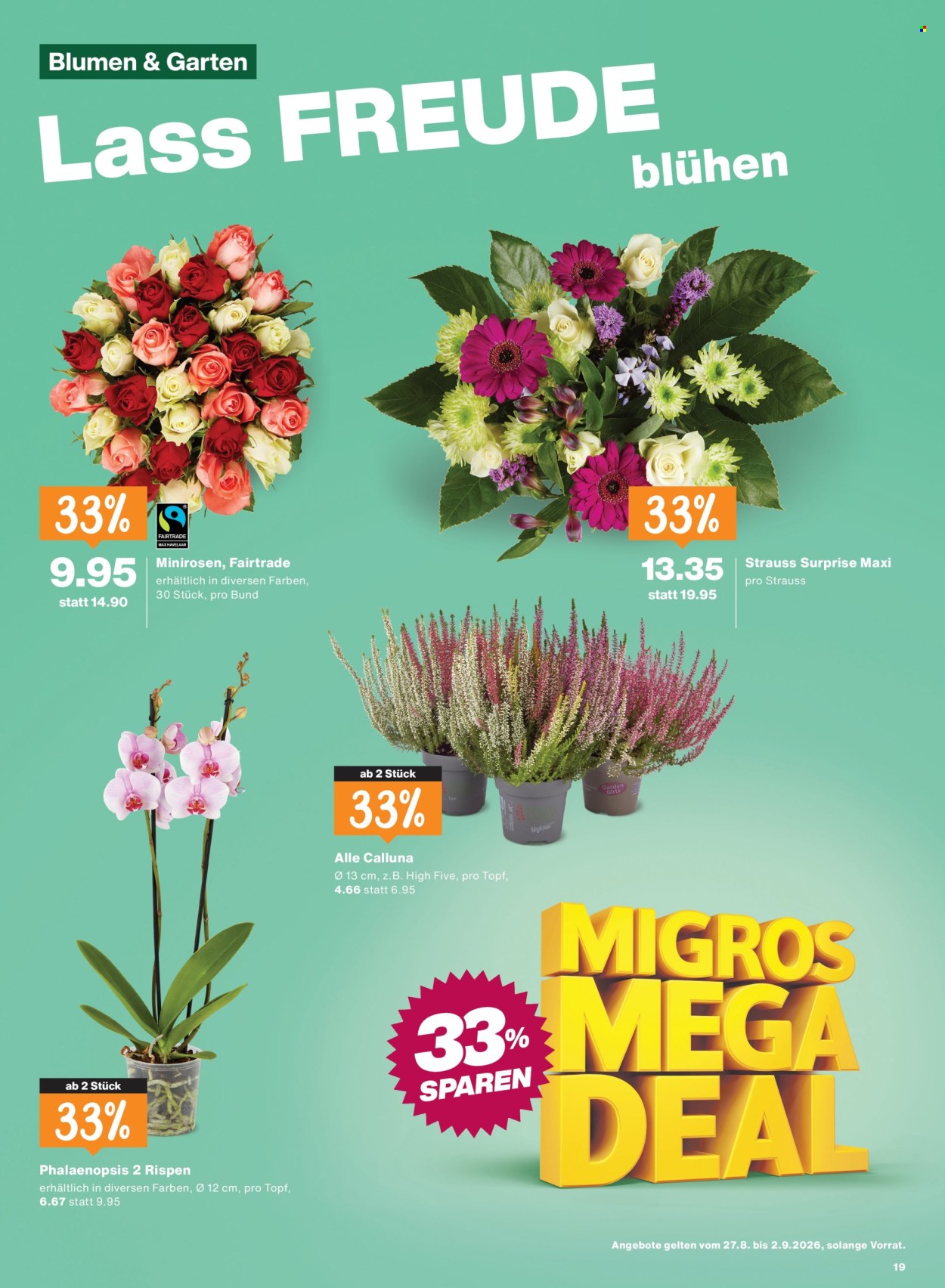 Volantino Migros - 27.8.2026 - 2.9.2026. Pagina 19. Pagina 19