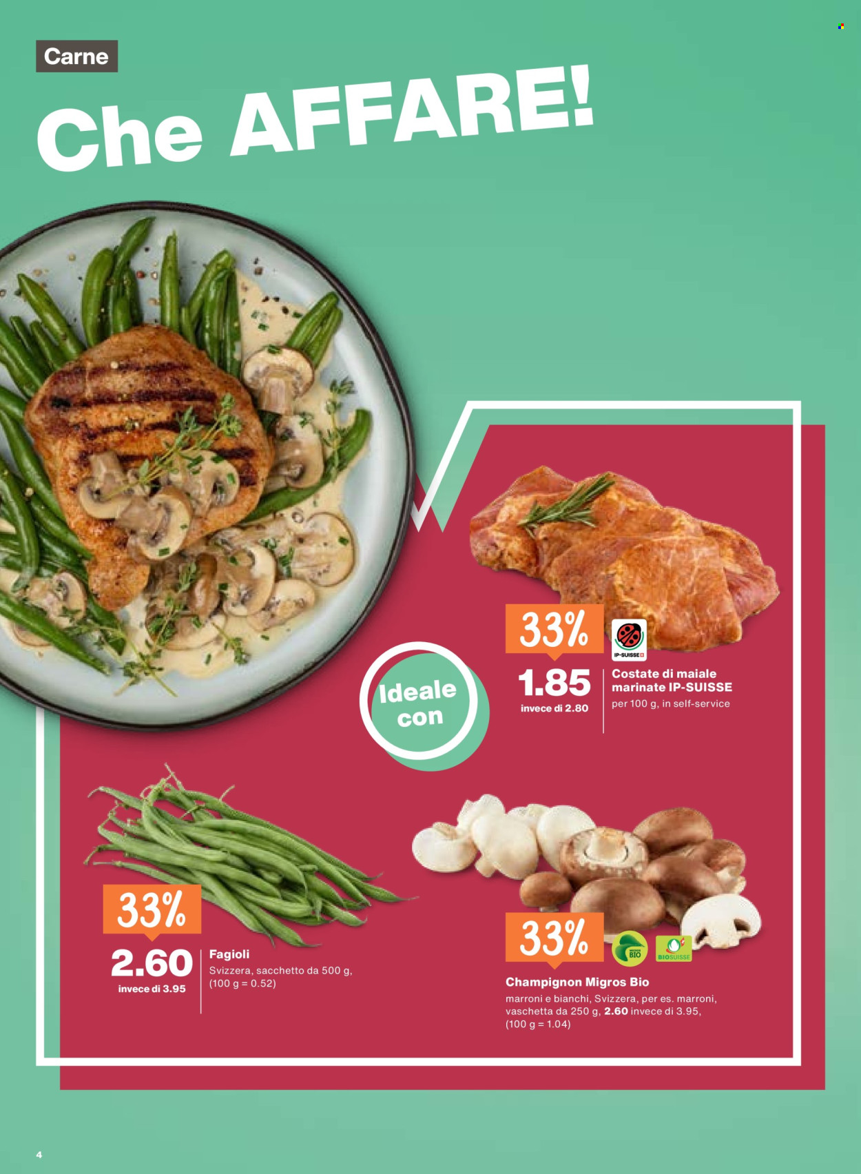 Volantino Migros - 27.8.2026 - 2.9.2026. Pagina 4. Pagina 4