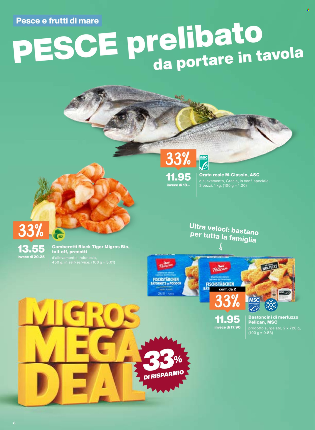 Volantino Migros - 27.8.2026 - 2.9.2026. Pagina 8. Pagina 8