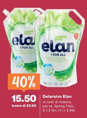 Detersivo Elan
