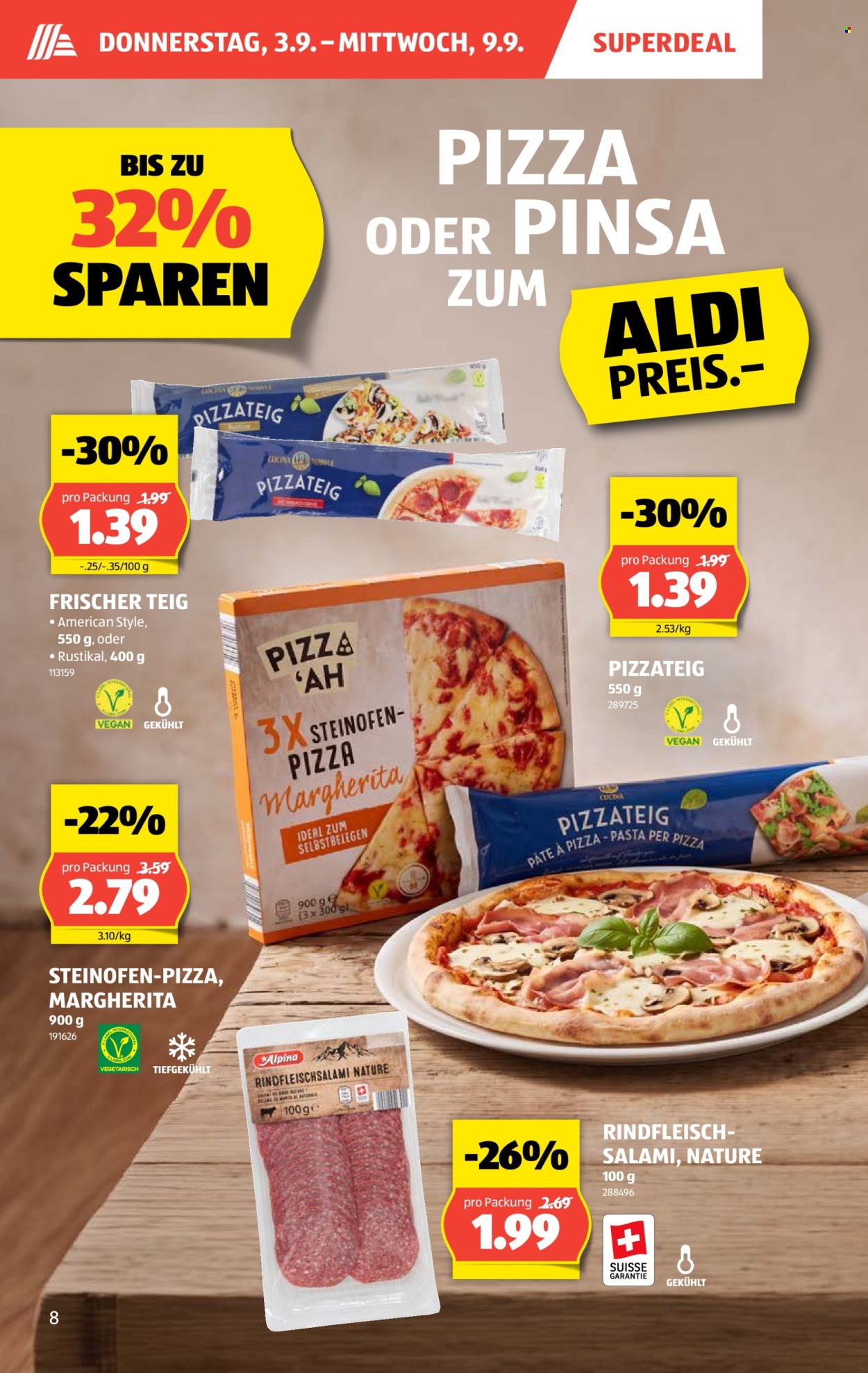 Volantino Aldi - 3.9.2026 - 9.9.2026. Pagina 8. Pagina 8