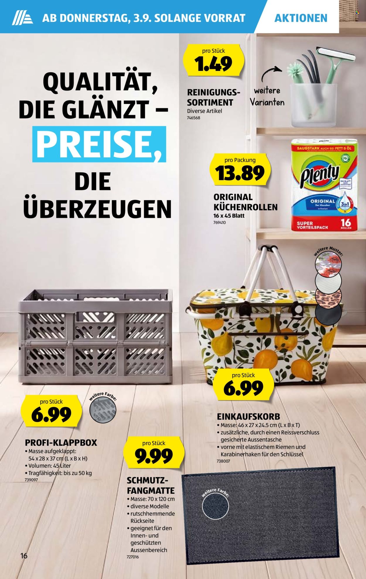 Volantino Aldi - 3.9.2026 - 9.9.2026. Pagina 16. Pagina 16