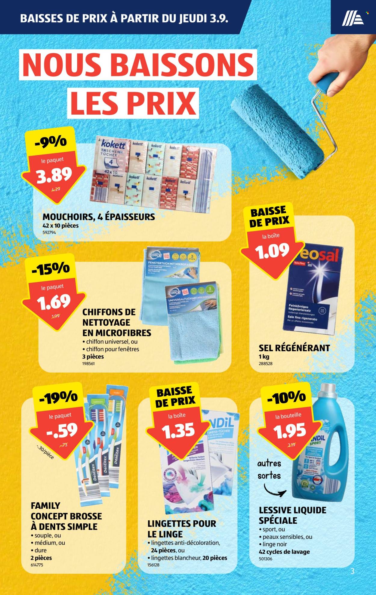 Volantino Aldi - 3.9.2026 - 9.9.2026. Pagina 3. Pagina 3