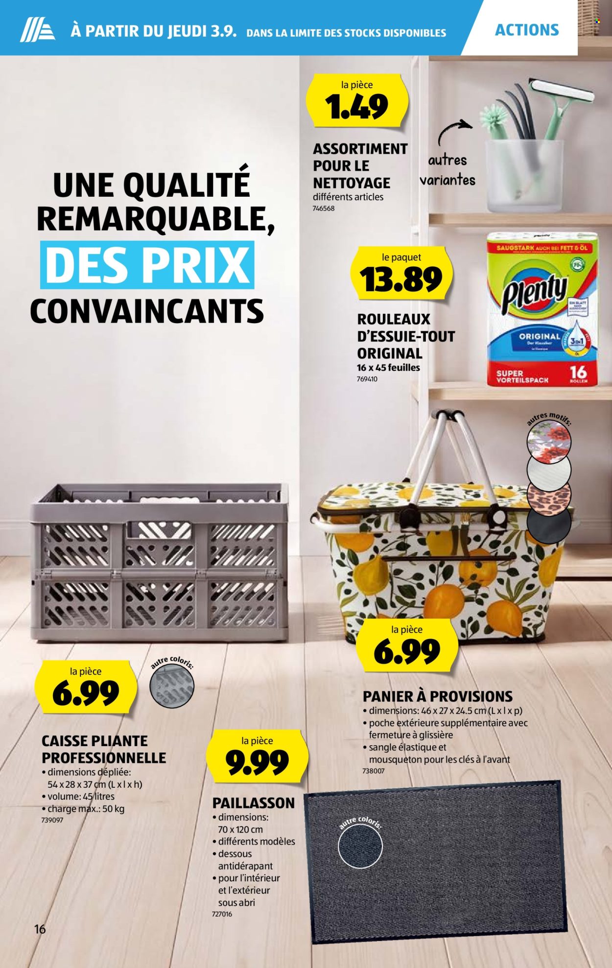 Volantino Aldi - 3.9.2026 - 9.9.2026. Pagina 16. Pagina 16