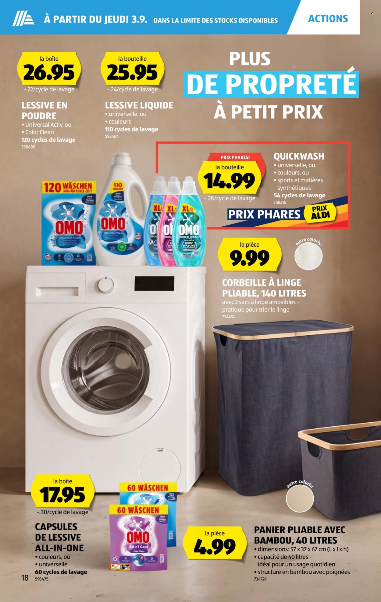 Volantino Aldi - 3.9.2026 - 9.9.2026. Pagina 18. Pagina 18