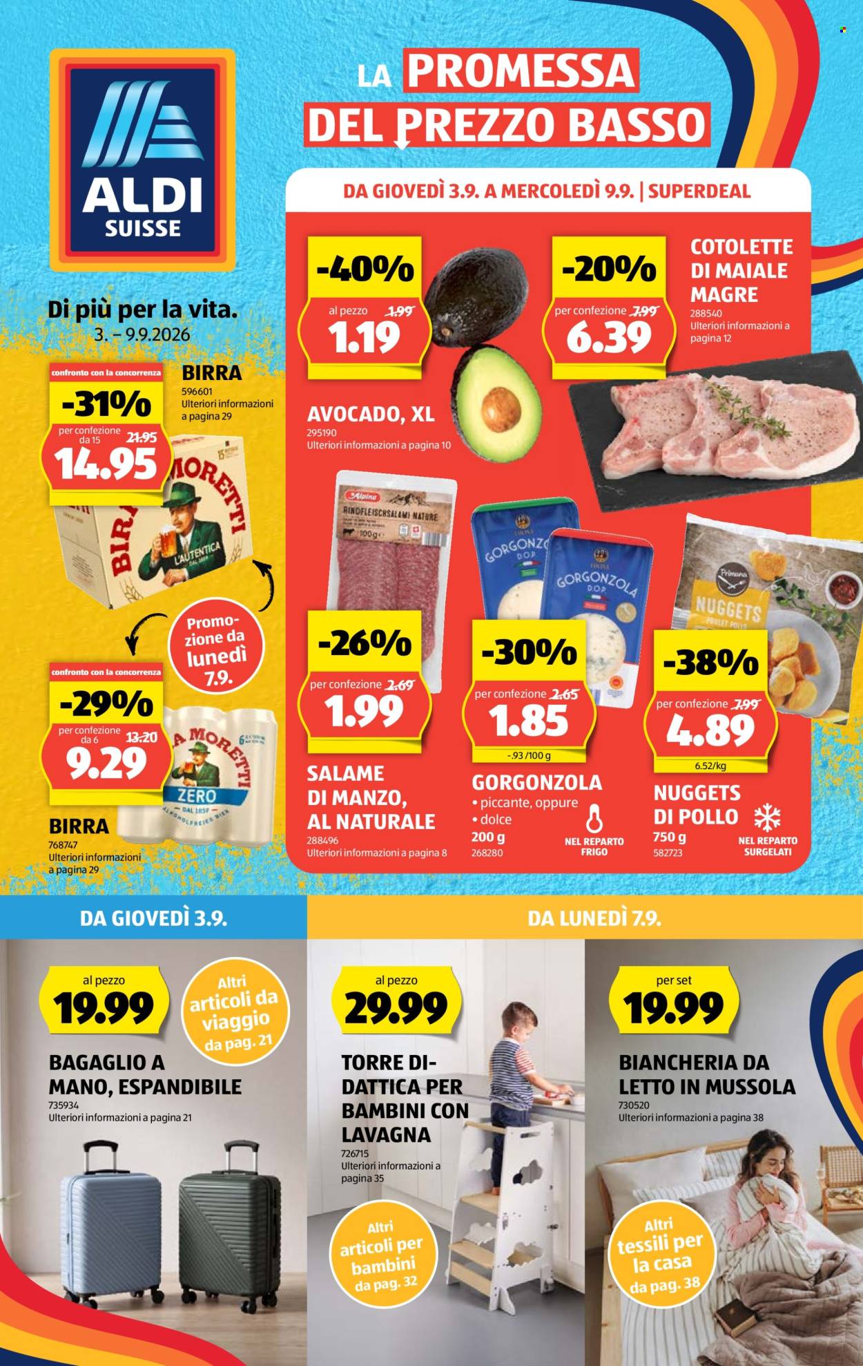 Volantino Aldi - 3.9.2026 - 9.9.2026. Pagina 1. Pagina 1