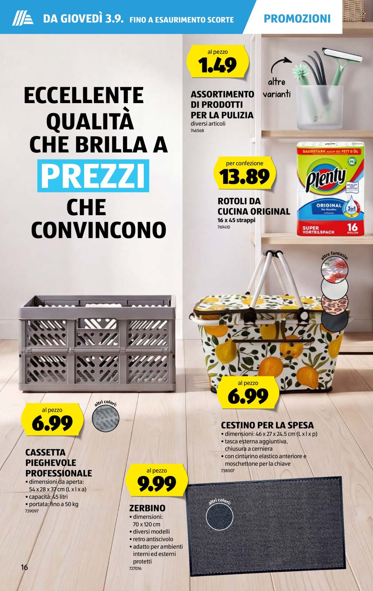 Volantino Aldi - 3.9.2026 - 9.9.2026. Pagina 16. Pagina 16
