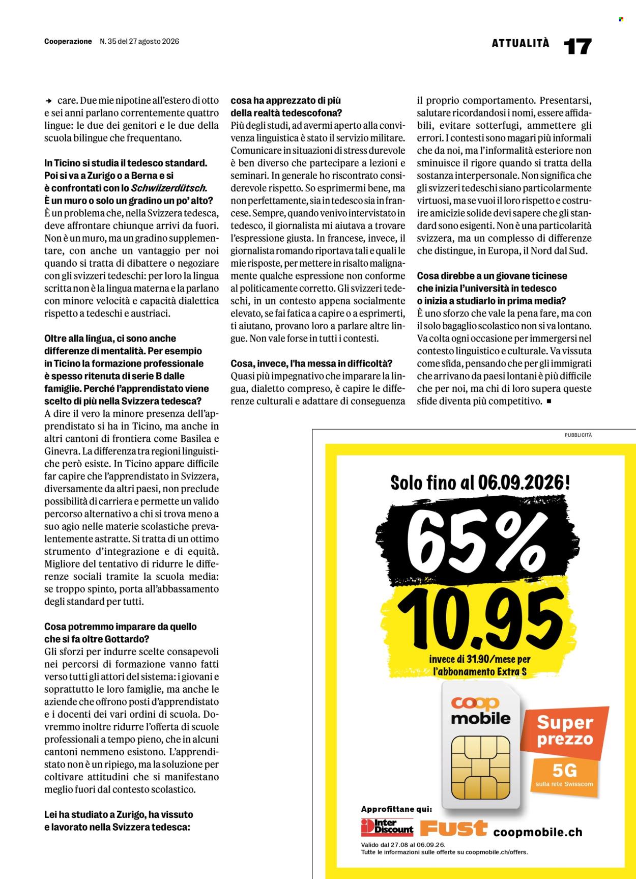 Volantino Coop - 27.8.2026 - 2.9.2026. Pagina 17. Pagina 17