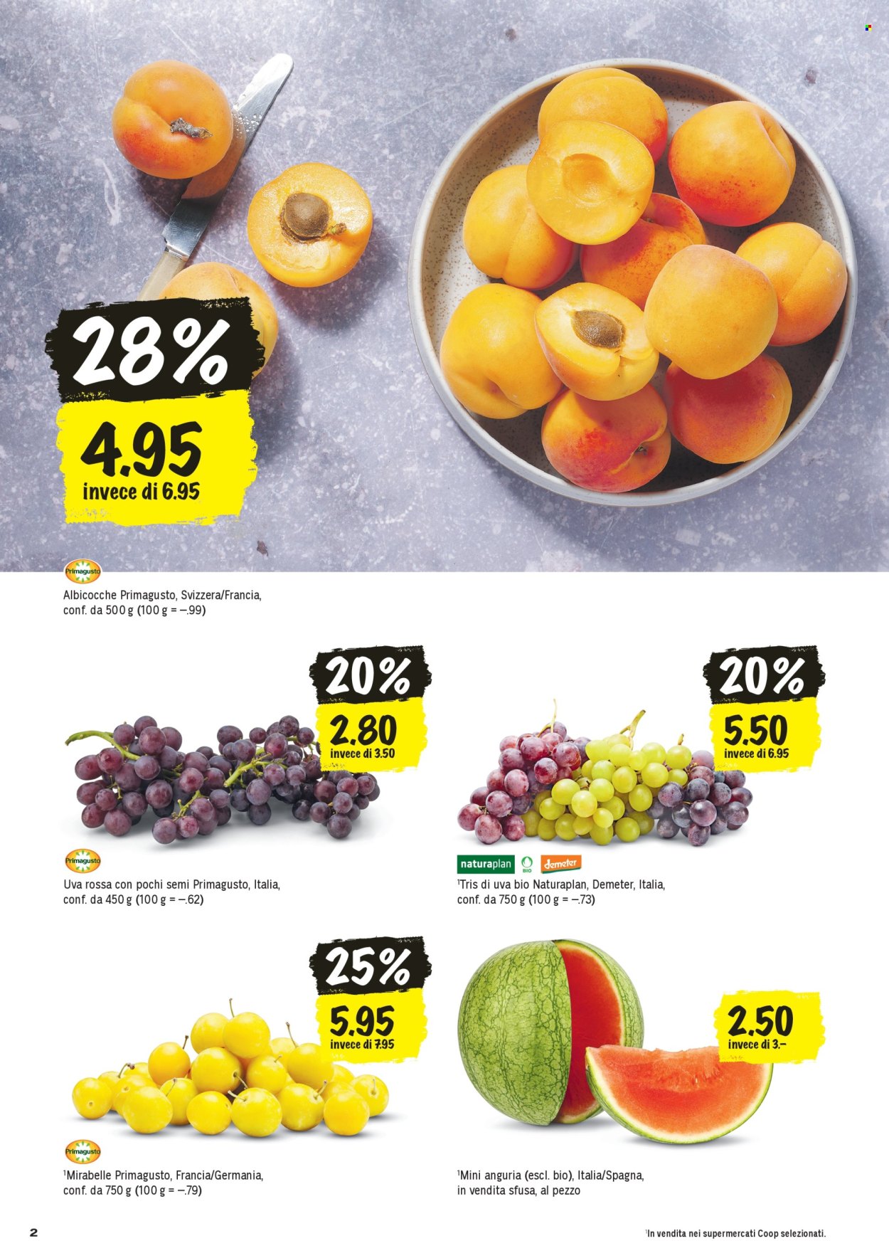 Volantino Coop - 27.8.2026 - 2.9.2026. Pagina 2. Pagina 2