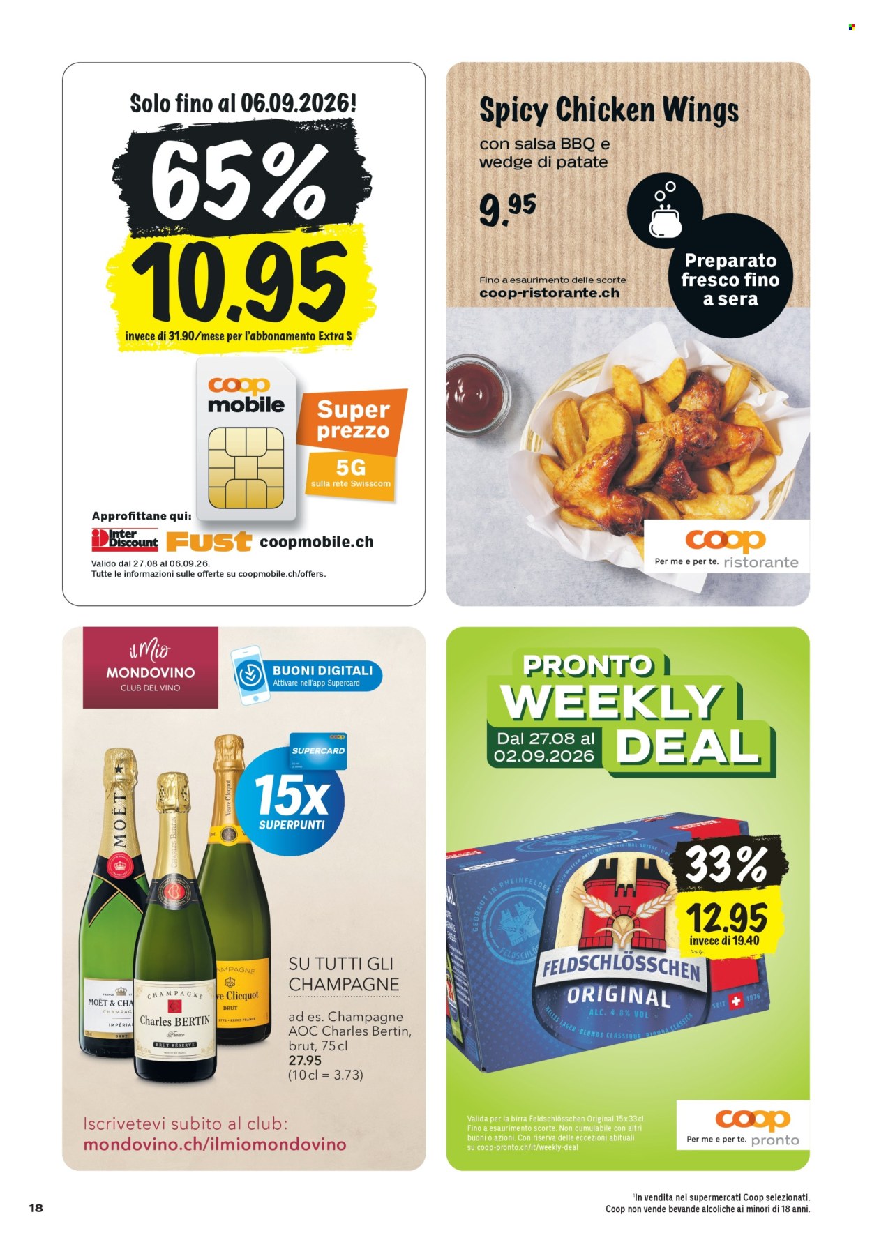 Volantino Coop - 27.8.2026 - 2.9.2026. Pagina 18. Pagina 18
