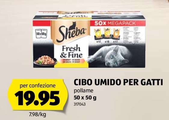 CIBO UMIDO PER GATTI