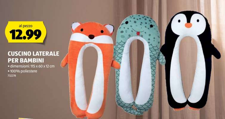 CUSCINO LATERALE PER BAMBINI