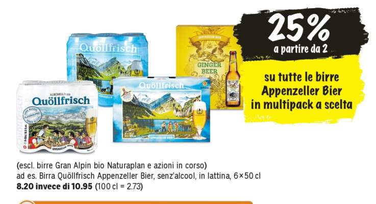 Birra Quöllfrisch Appenzeller Bier