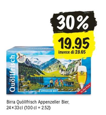 Birra Quöllfrisch Appenzeller Bier