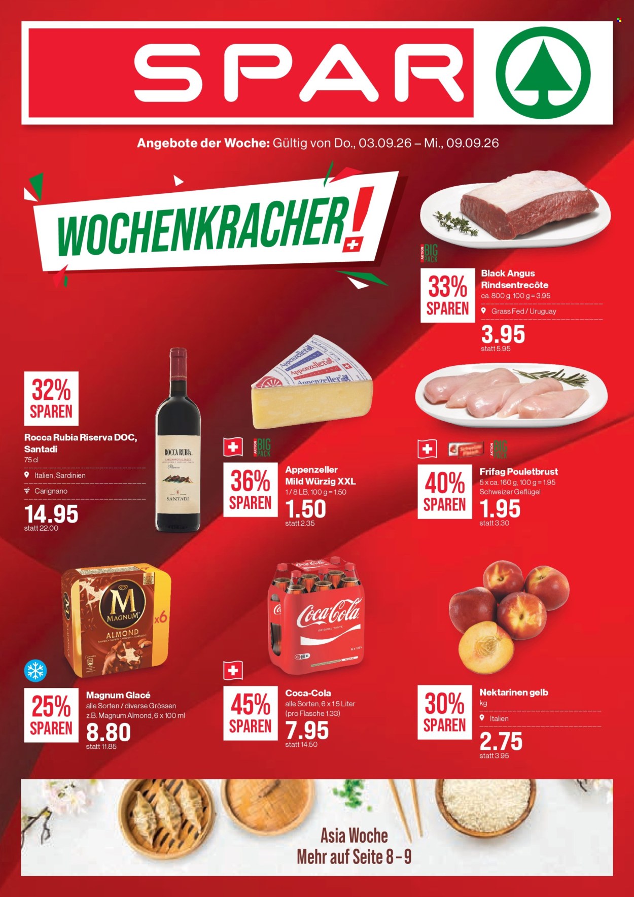 Volantino SPAR - 3.9.2026 - 9.9.2026. Pagina 1. Pagina 1