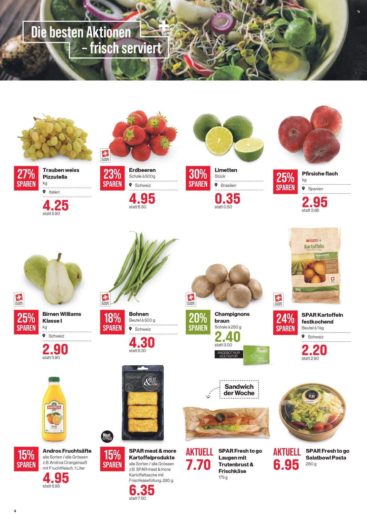 Volantino SPAR - 3.9.2026 - 9.9.2026. Pagina 4. Pagina 4