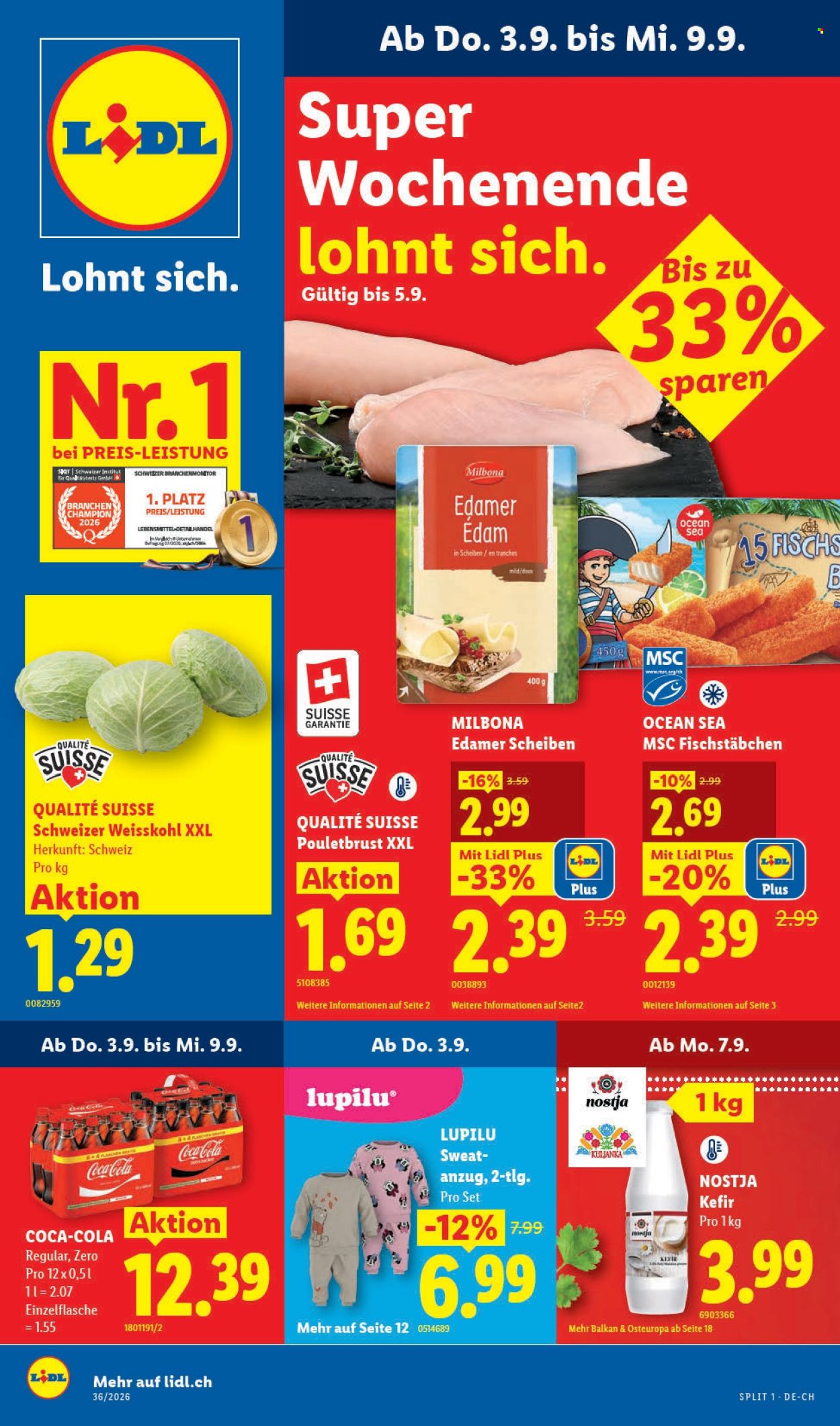 Volantino Lidl - 3.9.2026 - 9.9.2026. Pagina 1. Pagina 1
