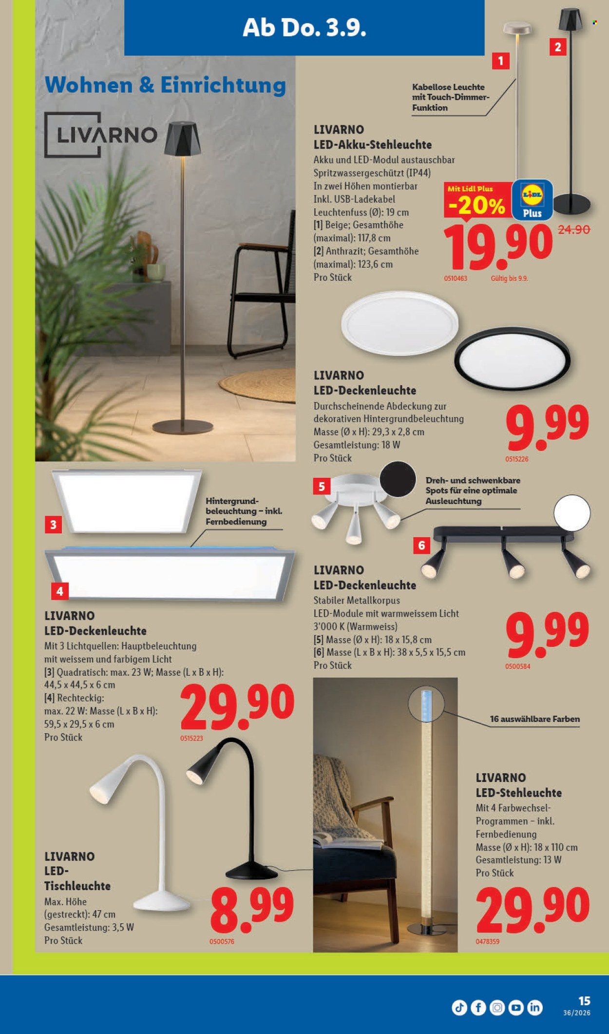 Volantino Lidl - 3.9.2026 - 9.9.2026. Pagina 19. Pagina 19