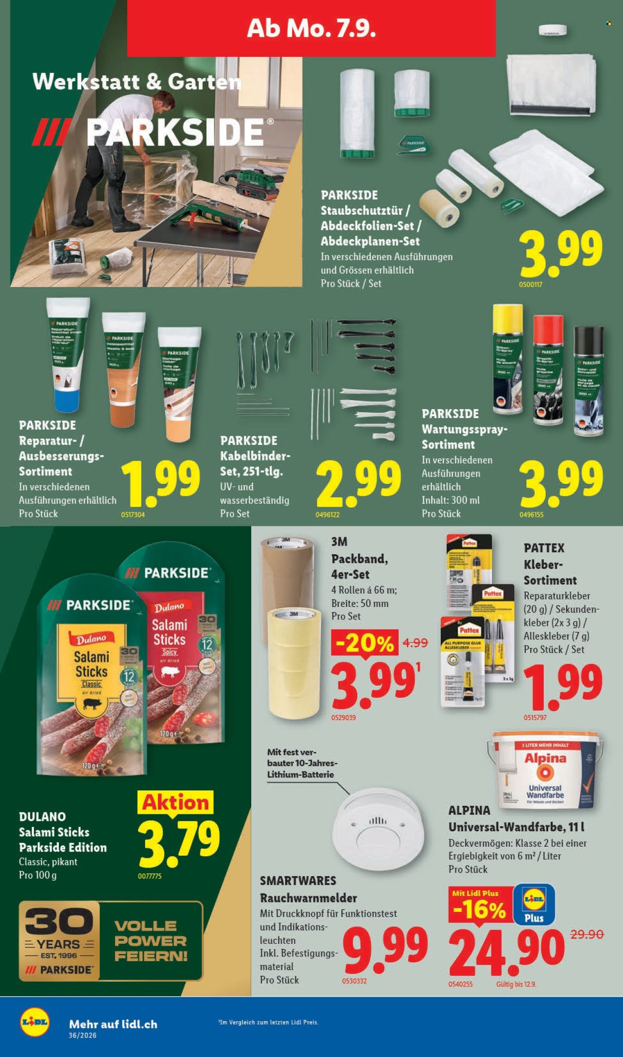 Volantino Lidl - 3.9.2026 - 9.9.2026. Pagina 36. Pagina 36