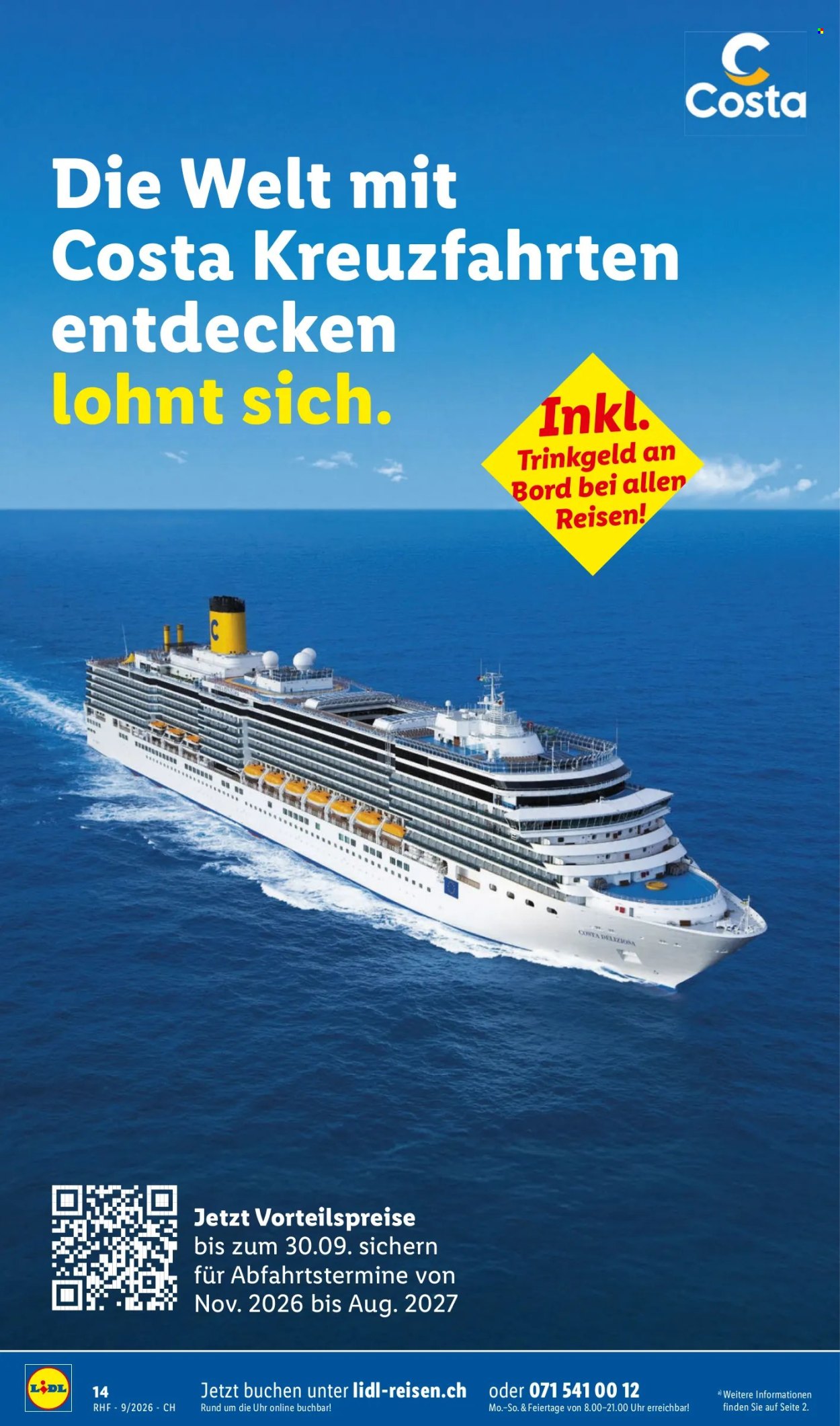 Volantino Lidl - 29.8.2026 - 30.9.2026. Pagina 14. Pagina 14