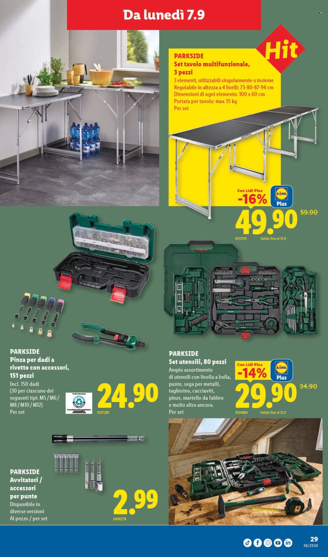 Volantino Lidl - 3.9.2026 - 9.9.2026. Pagina 35. Pagina 35
