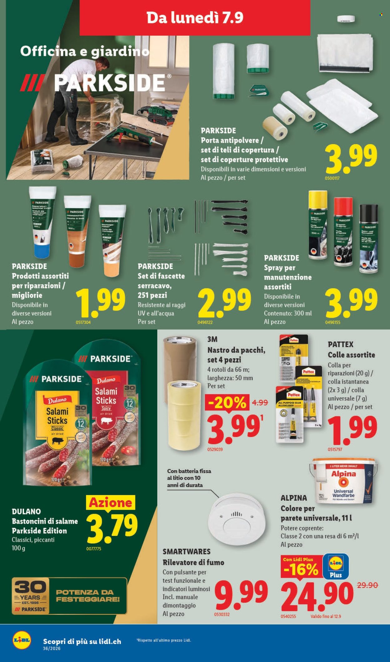 Volantino Lidl - 3.9.2026 - 9.9.2026. Pagina 36. Pagina 36