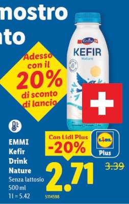 EMMI Kefir Drink Nature