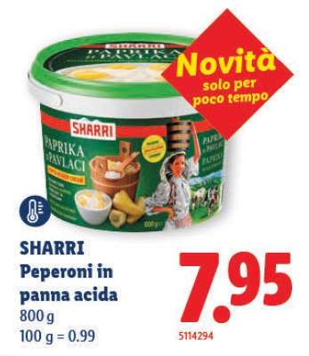 SHARRI Peperoni in panna acida