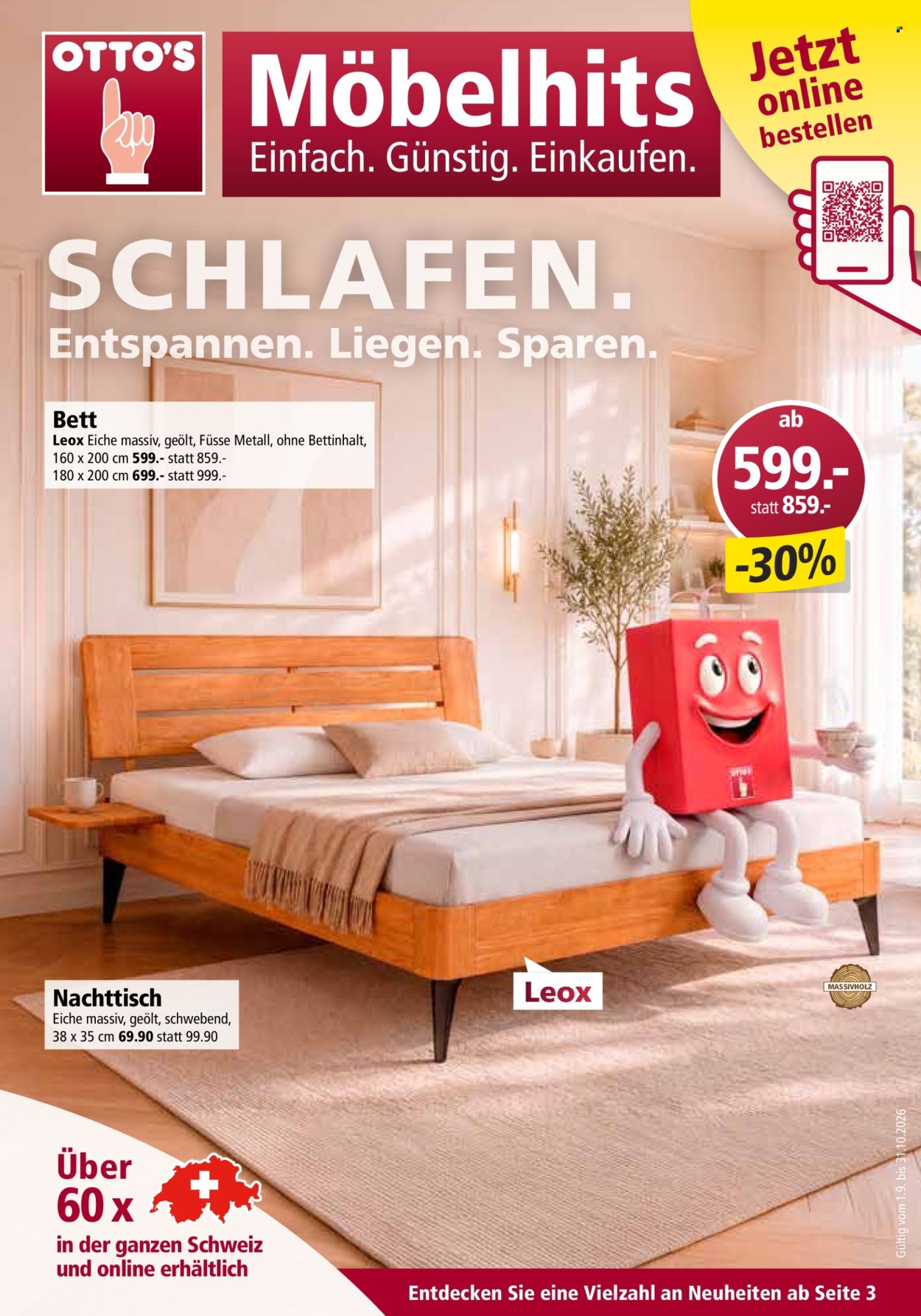 Volantino Otto's - 1.9.2026 - 31.10.2026. Pagina 1. Pagina 1