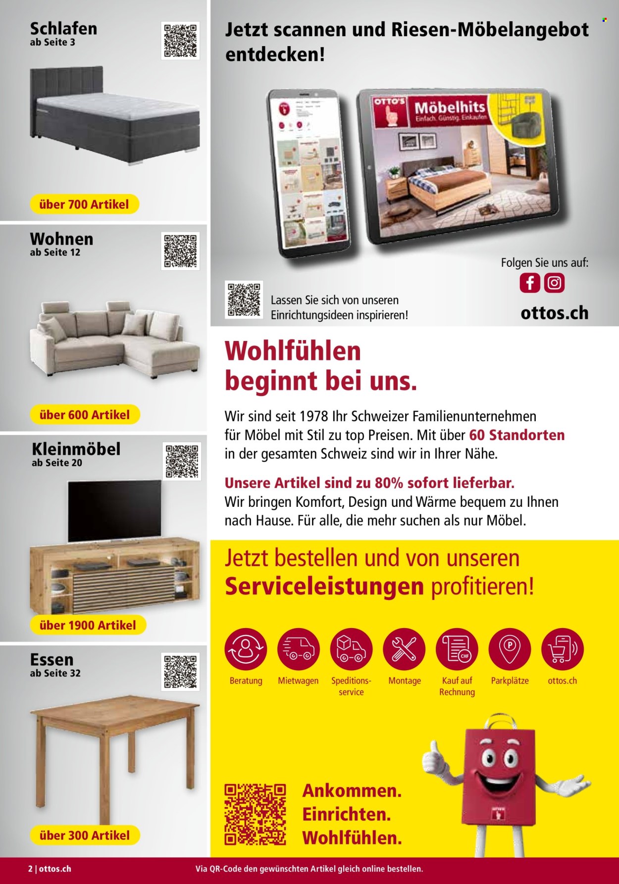Volantino Otto's - 1.9.2026 - 31.10.2026. Pagina 2. Pagina 2